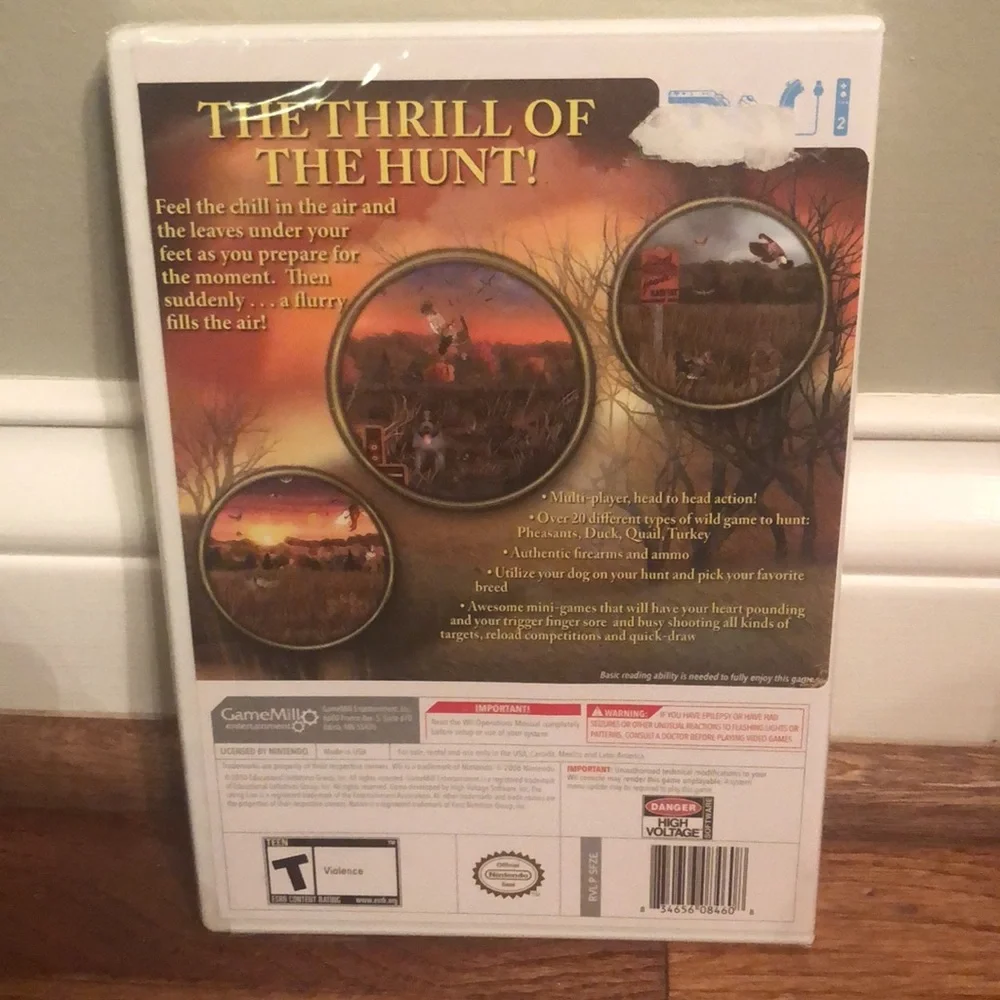 Wii l NEW Pheasants Forever Wingshooter